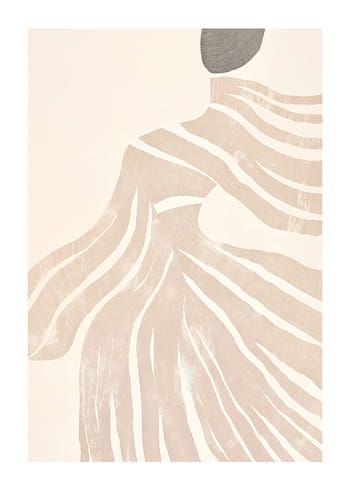 Poster Flowing Silhouette